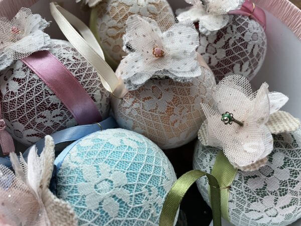 Romantiline jõuluehete komplekt (6 tk karbis) - Image 3