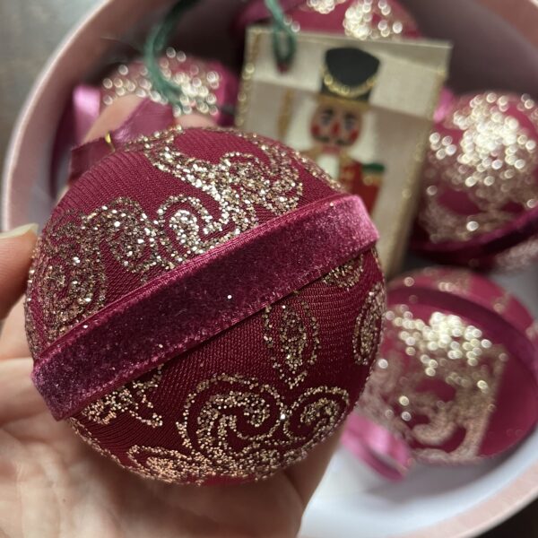 Käsitöö jõuluehete komplekt (5 tk karbis) - Image 3