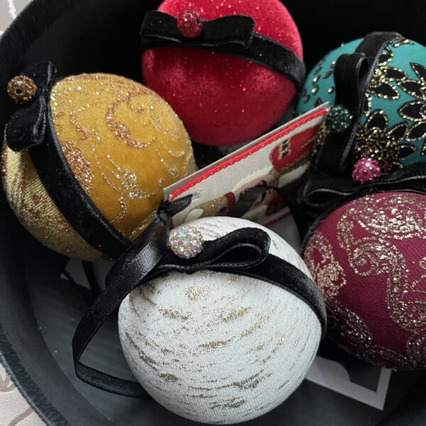 Assortii käsitöö jõuluehete komplekt (5 tk karbis) - Image 2