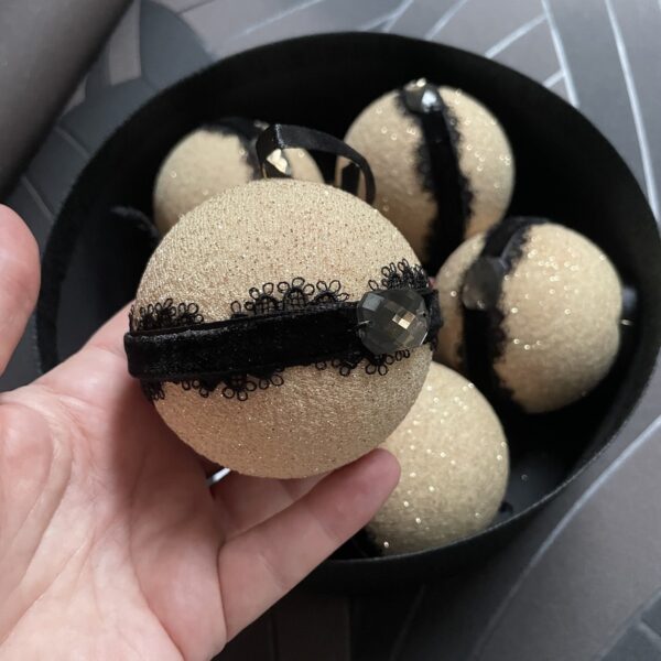Käsitöö jõuluehete komplekt (5 tk karbis). AINUEKSEMPLAR - Image 3