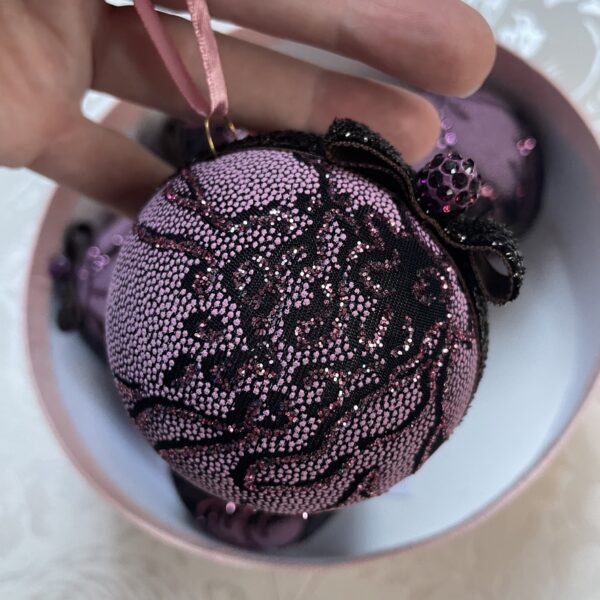 Käsitöö jõuluehete komplekt (5 tk karbis) - Image 6