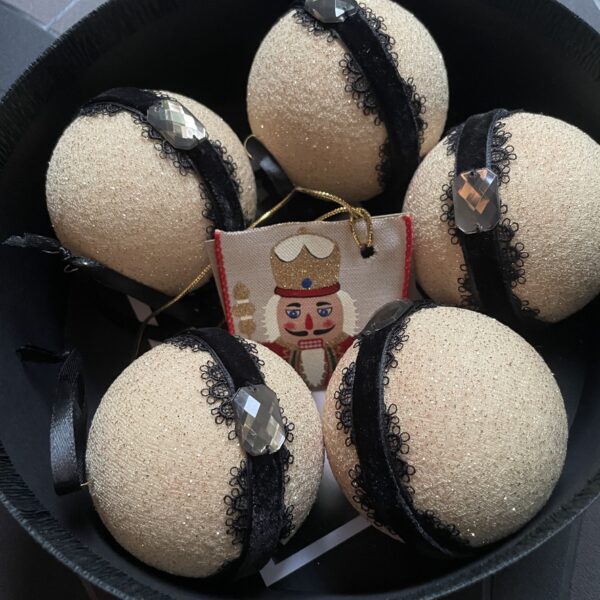 Käsitöö jõuluehete komplekt (5 tk karbis). AINUEKSEMPLAR - Image 4