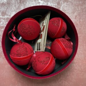 Käsitöö jõuluehete komplekt (5 tk karbis)