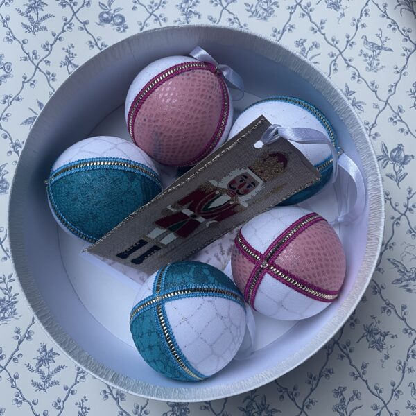 Käsitöö jõuluehete komplekt (5 tk karbis) - Image 4