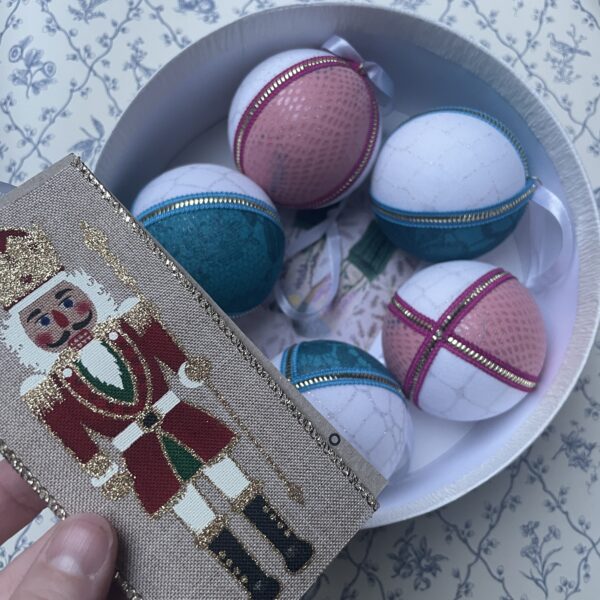 Käsitöö jõuluehete komplekt (5 tk karbis) - Image 3