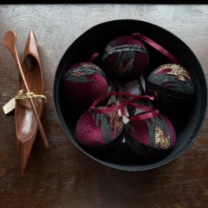 Käsitöö jõuluehete komplekt (5 tk karbis)