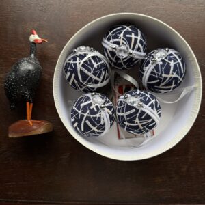 Käsitöö jõuluehete komplekt (5 tk karbis) (AINUEKSEMPLAR)