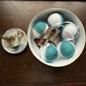 Käsitöö jõuluehete komplekt (5 tk karbis)