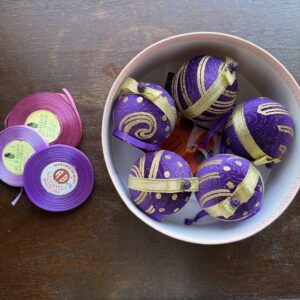 Käsitöö jõuluehete komplekt (5 tk karbis)